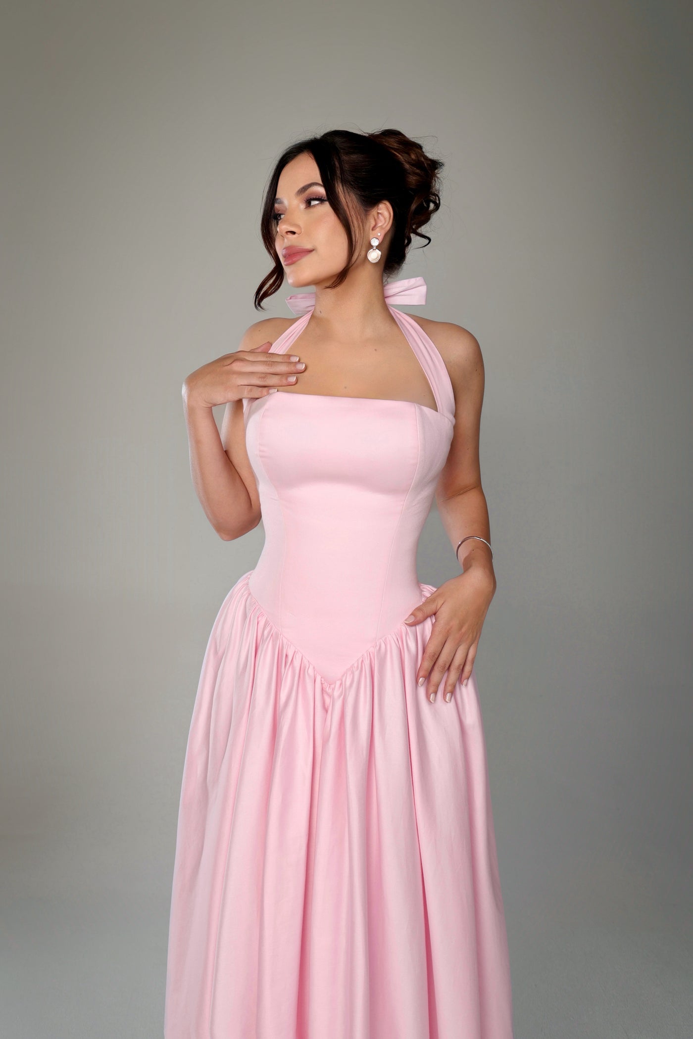 Busto estruturado do vestido Beatrice